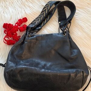 Calleen Codero Black Leather Shoulder Bag🔥